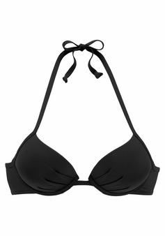 S.OLIVER Push-Up-Bikini-Top Bikini Oberteil Damen schwarz