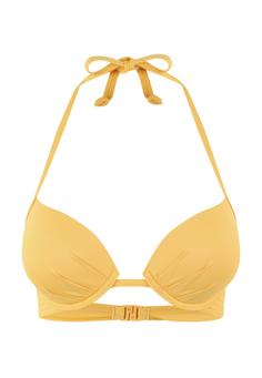 S.OLIVER Push-Up-Bikini-Top Bikini Oberteil Damen gelb