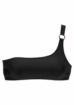 S.OLIVER Bustier-Bikini-Top Bikini Oberteil Damen schwarz