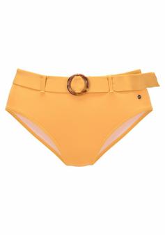 S.OLIVER Highwaist-Bikini-Hose Bikini Hose Damen gelb