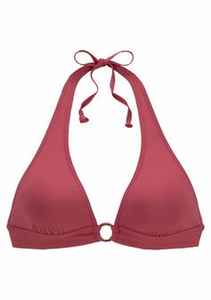 S.OLIVER Triangel-Bikini-Top Bikini Oberteil Damen rostrot