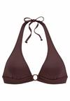 S.OLIVER Triangel-Bikini-Top Bikini Oberteil Damen - braun