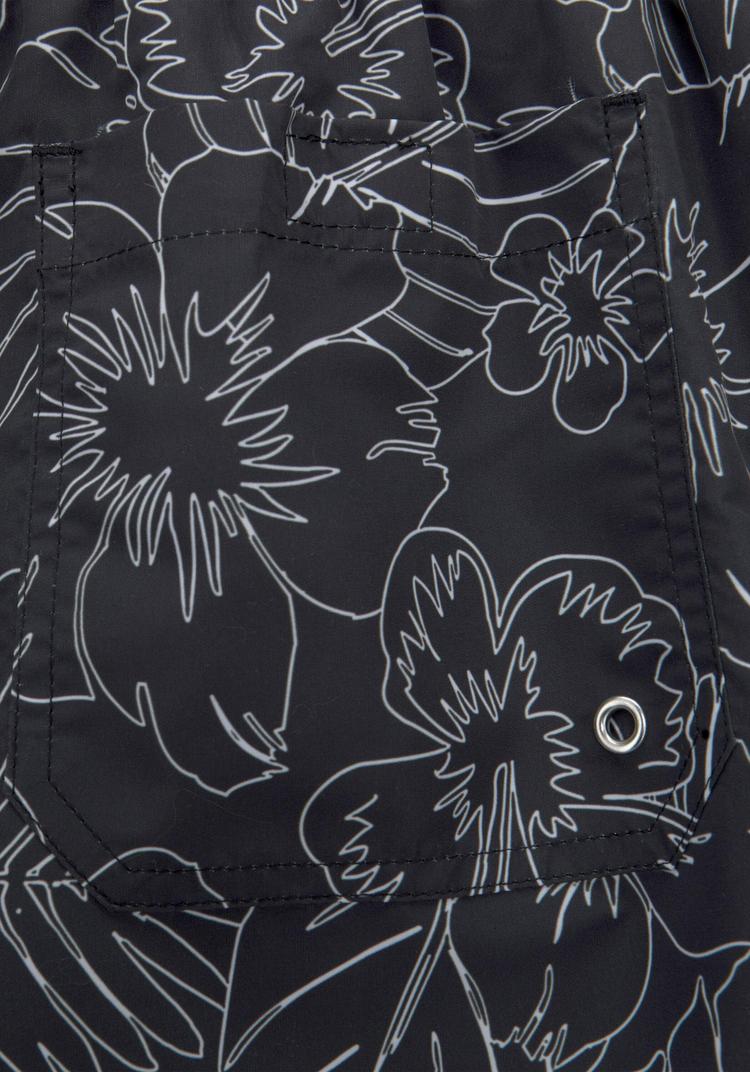 S.OLIVER S.OLIVER Badeshorts Badehose Herren - schwarz-wei&szlig; - 0 | SportScheck