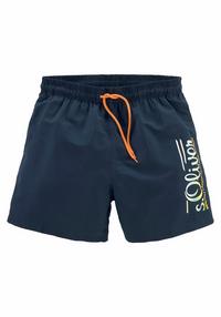 S.OLIVER Badeshorts Badehose Herren - navy