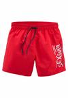 S.OLIVER Badeshorts Badehose Herren - rot