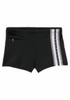 S.OLIVER Boxer-Badehose Badehose Herren - schwarz