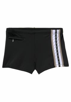 S.OLIVER Boxer-Badehose Badeshorts Herren schwarz