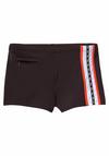 S.OLIVER Boxer-Badehose Badehose Herren - braun