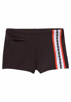 S.OLIVER Boxer-Badehose Badeshorts Herren braun