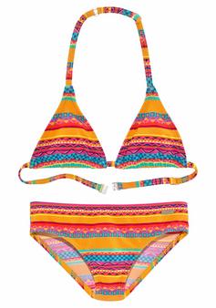 Buffalo Triangel-Bikini Bikini Set Damen gelb