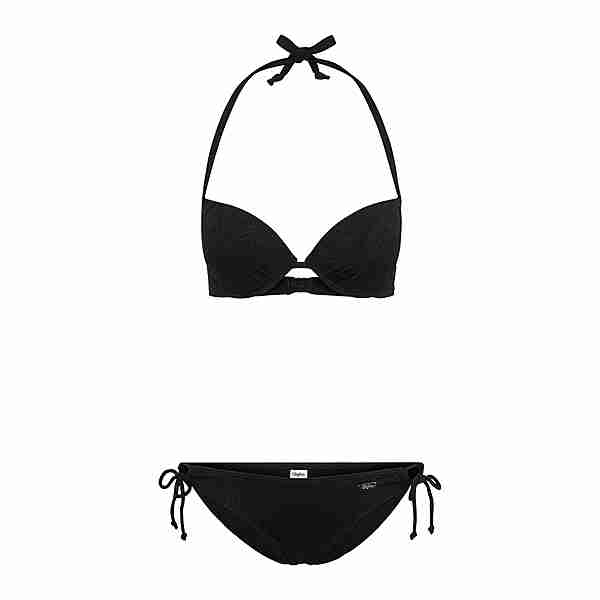 Buffalo Push-Up-Bikini Bikini Set Damen schwarz