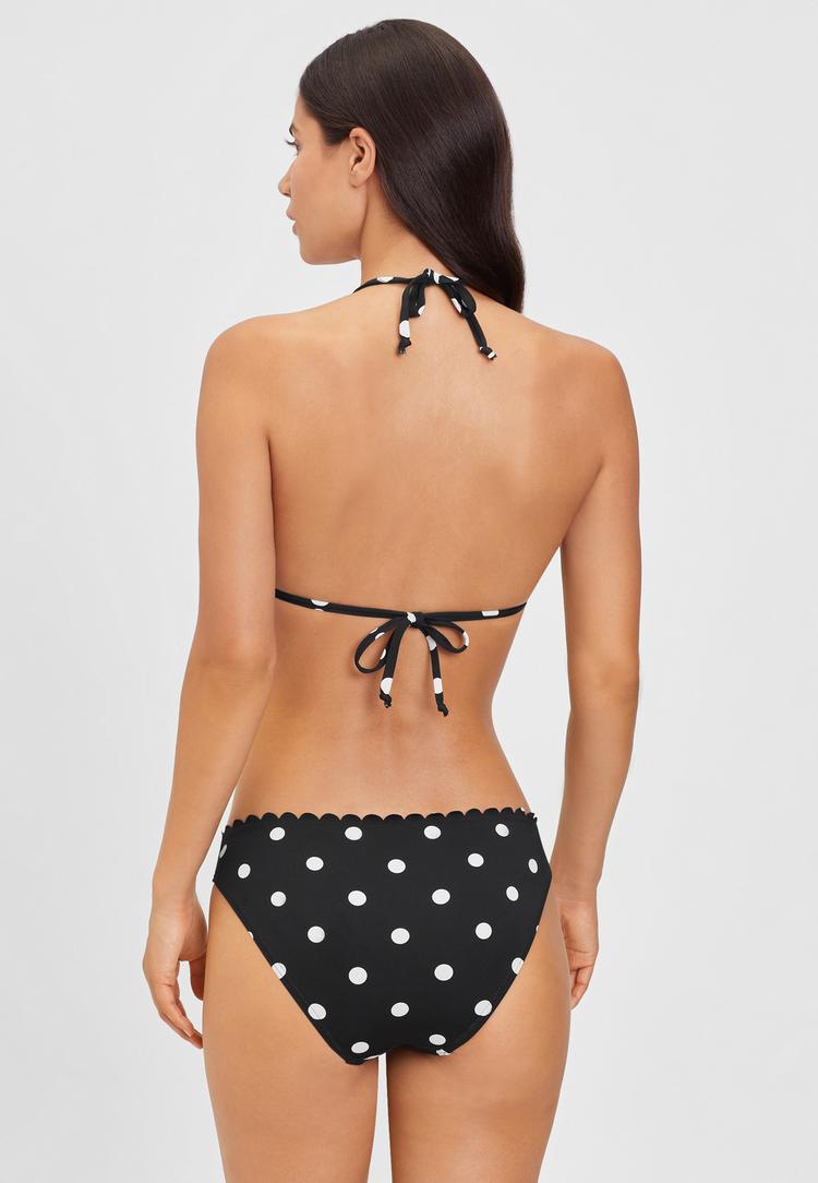 Lascana Lascana Triangel-Bikini-Top Bikini Oberteil Damen - schwarz-wei&szlig; - 2 | SportScheck