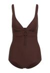 S.OLIVER Badeanzug Badeanzug Damen - braun
