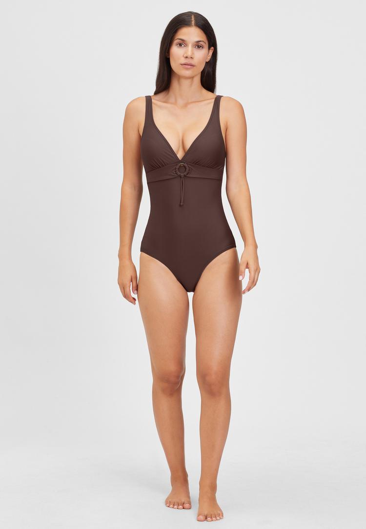 S.OLIVER S.OLIVER Badeanzug Badeanzug Damen - braun - 0 | SportScheck