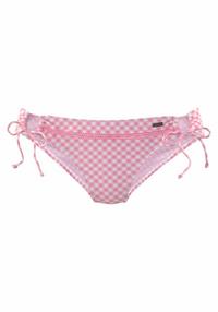 Buffalo Bikini-Hose Bikini Hose Damen - rosa-kariert