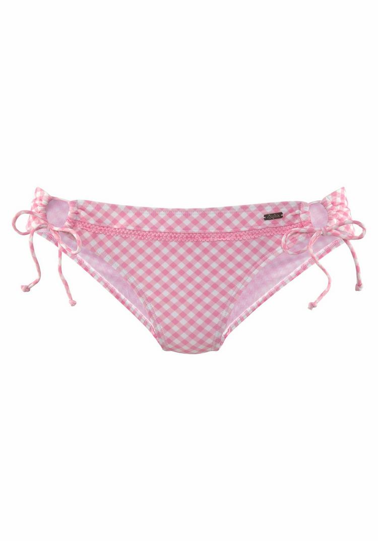 Buffalo Buffalo Bikini-Hose Bikini Hose Damen - rosa-kariert - 0 | SportScheck