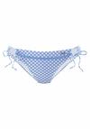 Buffalo Bikini-Hose Bikini Hose Damen - hellblau-kariert