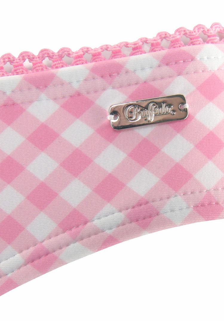 Buffalo Buffalo Bikini-Hose Bikini Hose Damen - rosa-kariert - 0 | SportScheck