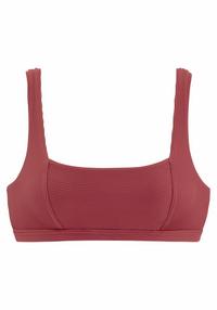 sunseeker Bustier-Bikini-Top Bikini Oberteil Damen - rostrot