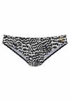 Lascana Bikini-Hose Bikini Hose Damen - schwarz-creme