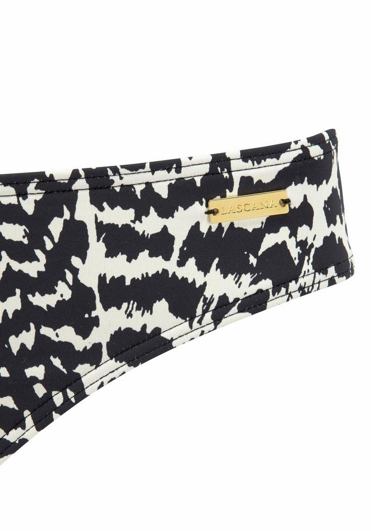 Lascana Lascana Bikini-Hose Bikini Hose Damen - schwarz-creme - 0 | SportScheck