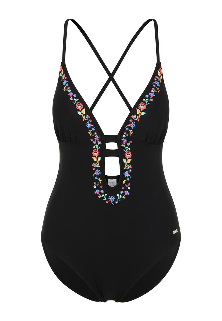 Buffalo Buffalo Badeanzug Badeanzug Damen - schwarz - 0 | SportScheck