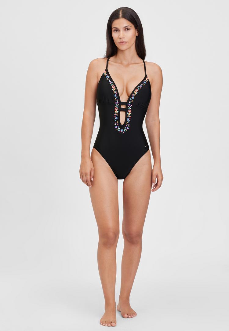 Buffalo Buffalo Badeanzug Badeanzug Damen - schwarz - 0 | SportScheck