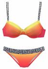 KangaROOS B&uuml;gel-Bikini Bikini Set Damen - orange-gelb