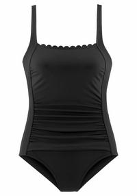 Lascana Badeanzug Badeanzug Damen - schwarz-wei&szlig;