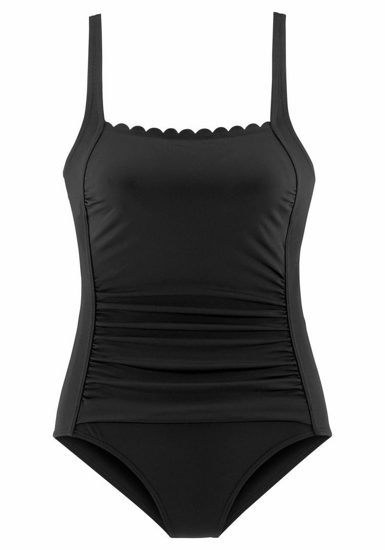 Lascana Lascana Badeanzug Badeanzug Damen - schwarz-wei&szlig; - 0 | SportScheck