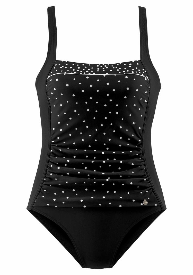 Lascana Lascana Badeanzug Badeanzug Damen - schwarz-wei&szlig; - 0 | SportScheck