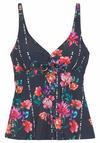 sunseeker B&uuml;gel-Tankini-Top Bikini Oberteil Damen - marine-bedruckt