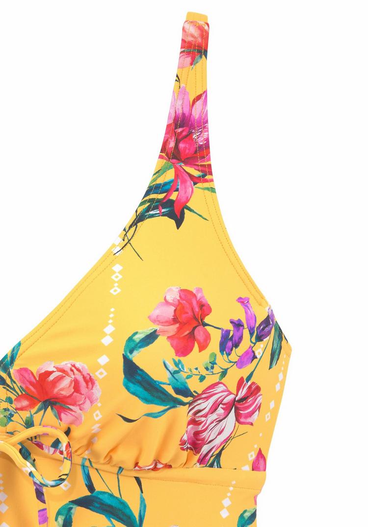 sunseeker sunseeker B&uuml;gel-Tankini-Top Bikini Oberteil Damen - gelb-bedruckt - 3 | SportScheck