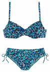 Lascana B&uuml;gel-Bikini Bikini Set Damen - t&uuml;rkis-bedruckt