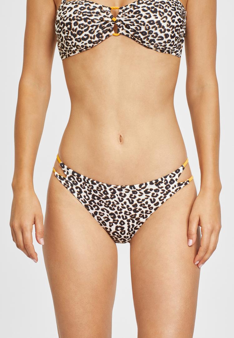 Buffalo Buffalo Bikini-Hose Bikini Hose Damen - braun-bedruckt - 1 | SportScheck