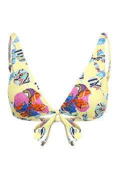 sunseeker Triangel-Bikini-Top Bikini Oberteil Damen türkis-bunt
