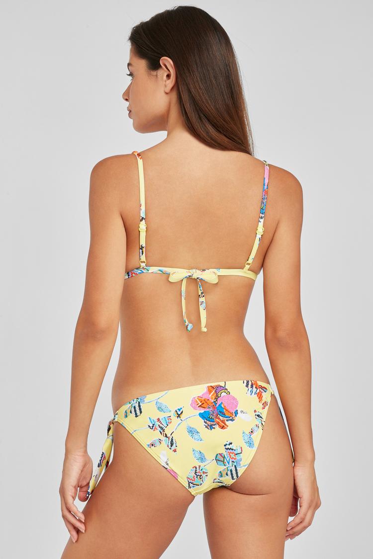 sunseeker sunseeker Triangel-Bikini-Top Bikini Oberteil Damen - gelb-bunt - 2 | SportScheck