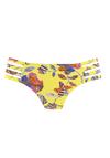 sunseeker Bikini-Hose Bikini Hose Damen - gelb-bunt