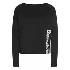 Bench Sweater Sweatshirt Damen schwarz