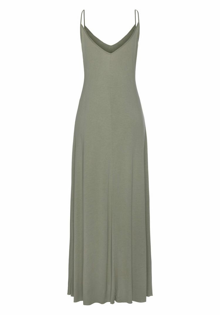Buffalo Buffalo Maxikleid Maxikleid Damen - khaki - 0 | SportScheck