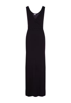 Lascana Maxikleid Maxikleid Damen schwarz