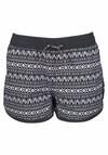 Buffalo Badeshorts Badehose Damen - schwarz-wei&szlig;