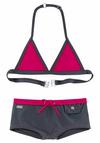 Buffalo Triangel-Bikini Bikini Set Damen - grau-pink