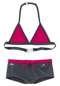 Buffalo Triangel-Bikini Bikini Set Damen - grau-pink