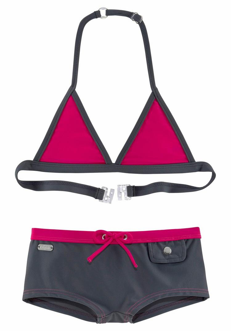 Buffalo Buffalo Triangel-Bikini Bikini Set Damen - grau-pink - 0 | SportScheck