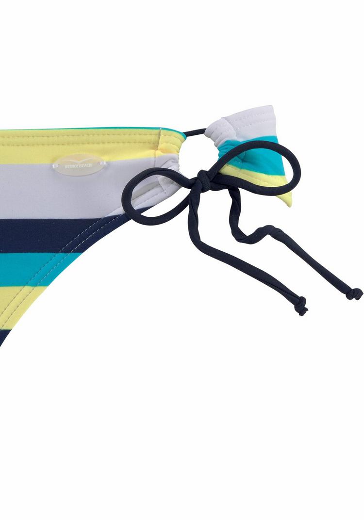 VENICE BEACH VENICE BEACH Triangel-Bikini Bikini Set Damen - marine-gelb-gestreift - 1 | SportScheck