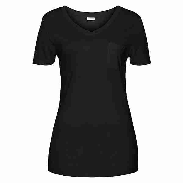 Lascana V-Shirt Damen schwarz