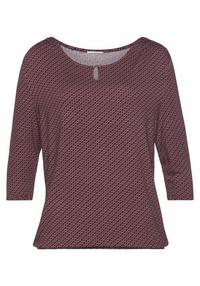 Vivance 3/4-Arm-Shirt Longshirt Damen - beere