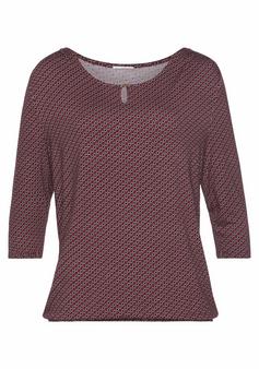 Vivance 3/4-Arm-Shirt Longshirt Damen beere