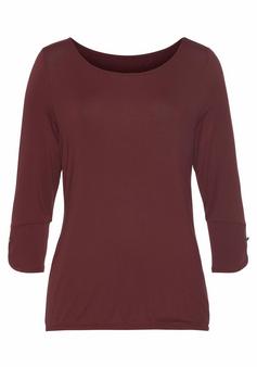 Vivance 3/4-Arm-Shirt Longshirt Damen beere